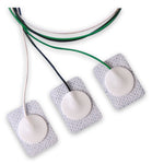 A10060-SRT TenderTrode Rectangular Prewired Cloth Pediatric Electrode