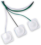 A10061-SRT TenderTrode Square Prewired Cloth Pediatric Electrode